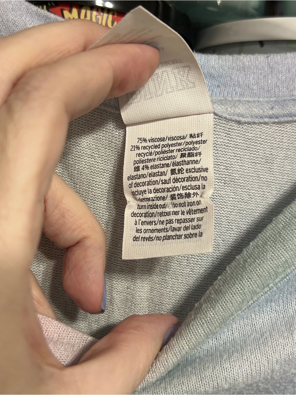 VS PINK SOFT SLEEP SHIRT-OVERSIZED - Picture 8 of 8
